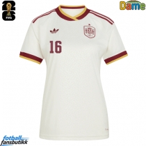 Spania Rodri Hernandez #16 Bortedrakt Dame VM 2026 Kortermet